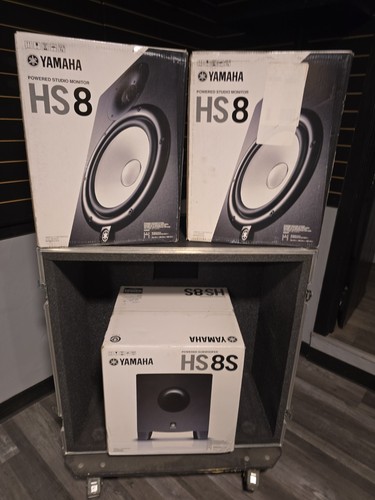 Yamaha hs8 8in monitor pair - monitor,