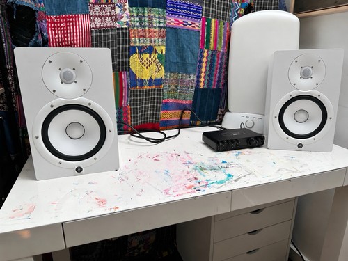 Yamaha hs8 white active - hs8,
